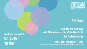 Rechte Tendenzen und Homosexualitätsfeindlichkeit im Aufschwung @ Audimax Hörsaal C