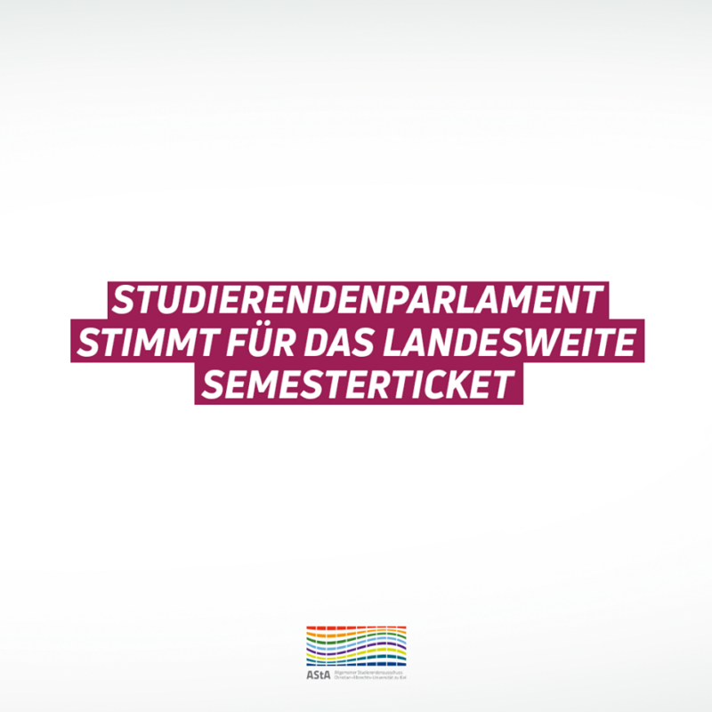 Mehrheit für Semesterticket