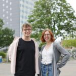 AStA Vorstand CAU zu Kiel: Stella Thomsen und Max Härtel
