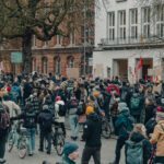 Foto eines Demonstrationszugs in Kiel