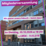 Veranstaltungsbild: Mitgliederversammlung (offen für alle)